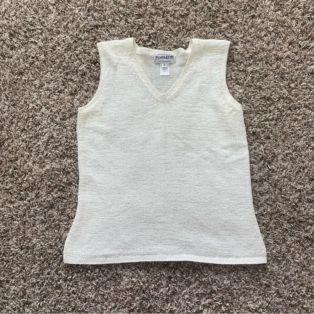 Pendleton knitted tank